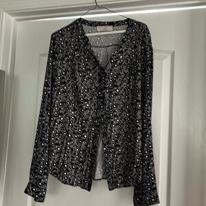 Loft Blouse Black/White